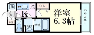 レオンコンフォート堀江公園の物件間取画像